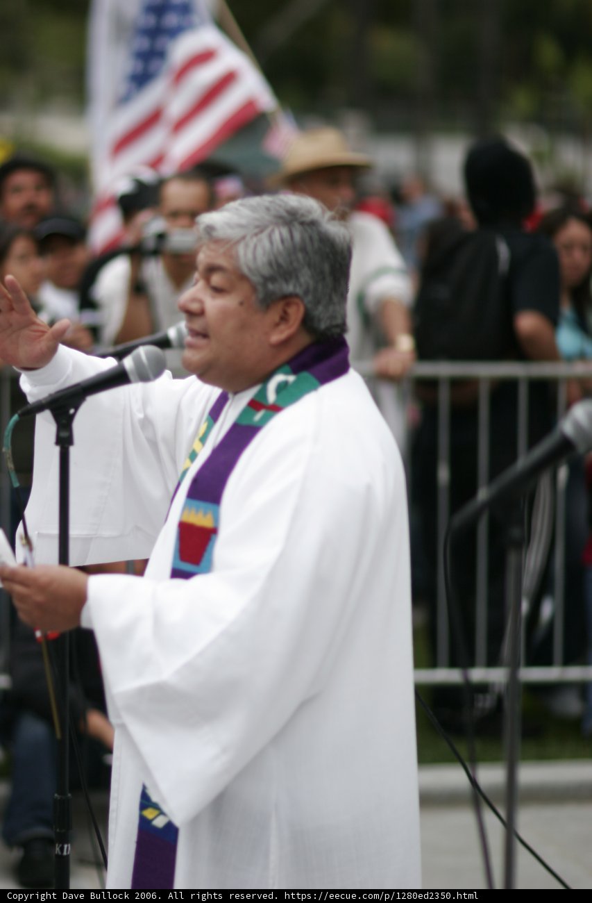 The Reverend speaks