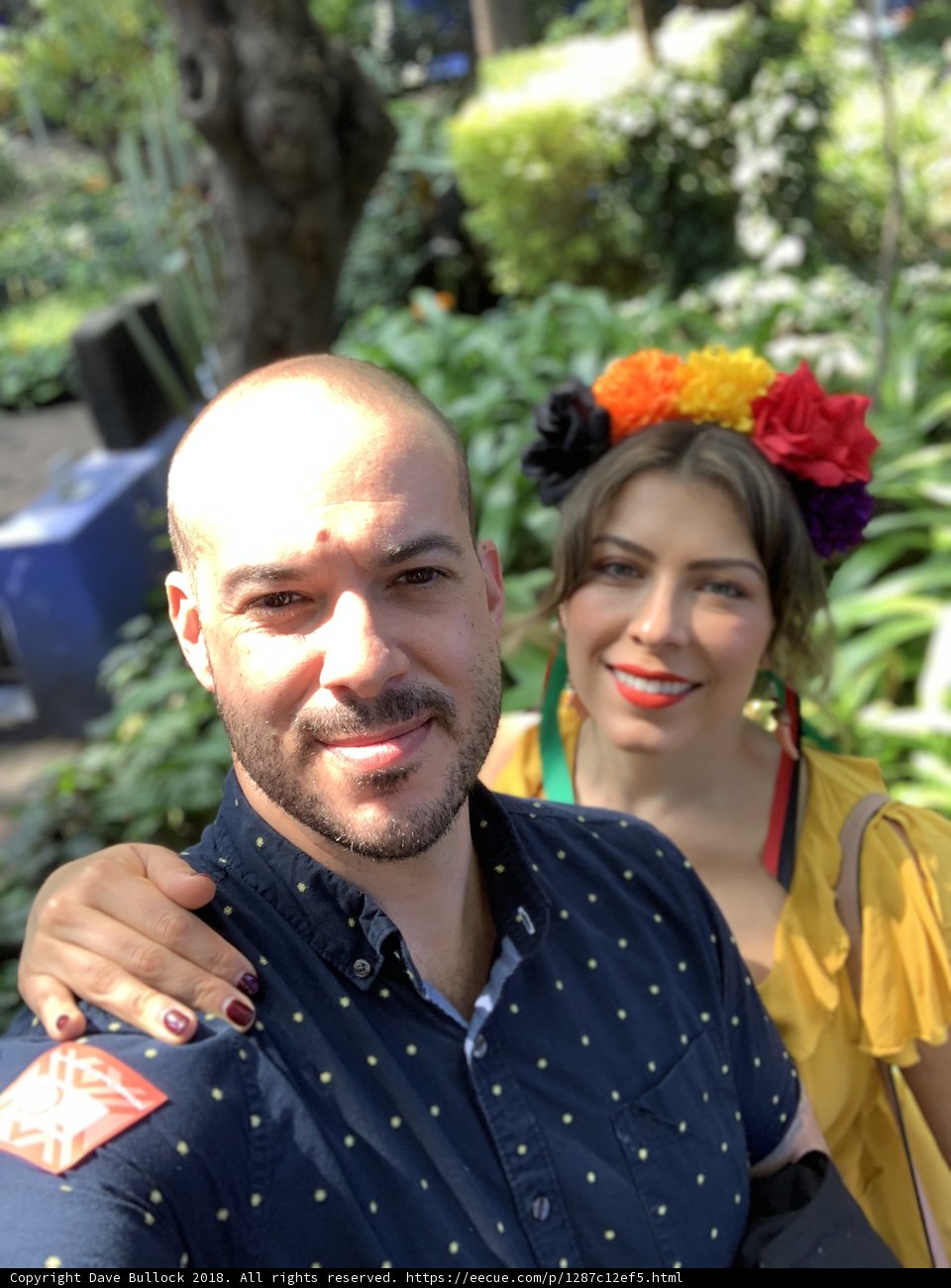 A Happy Couple in the Park