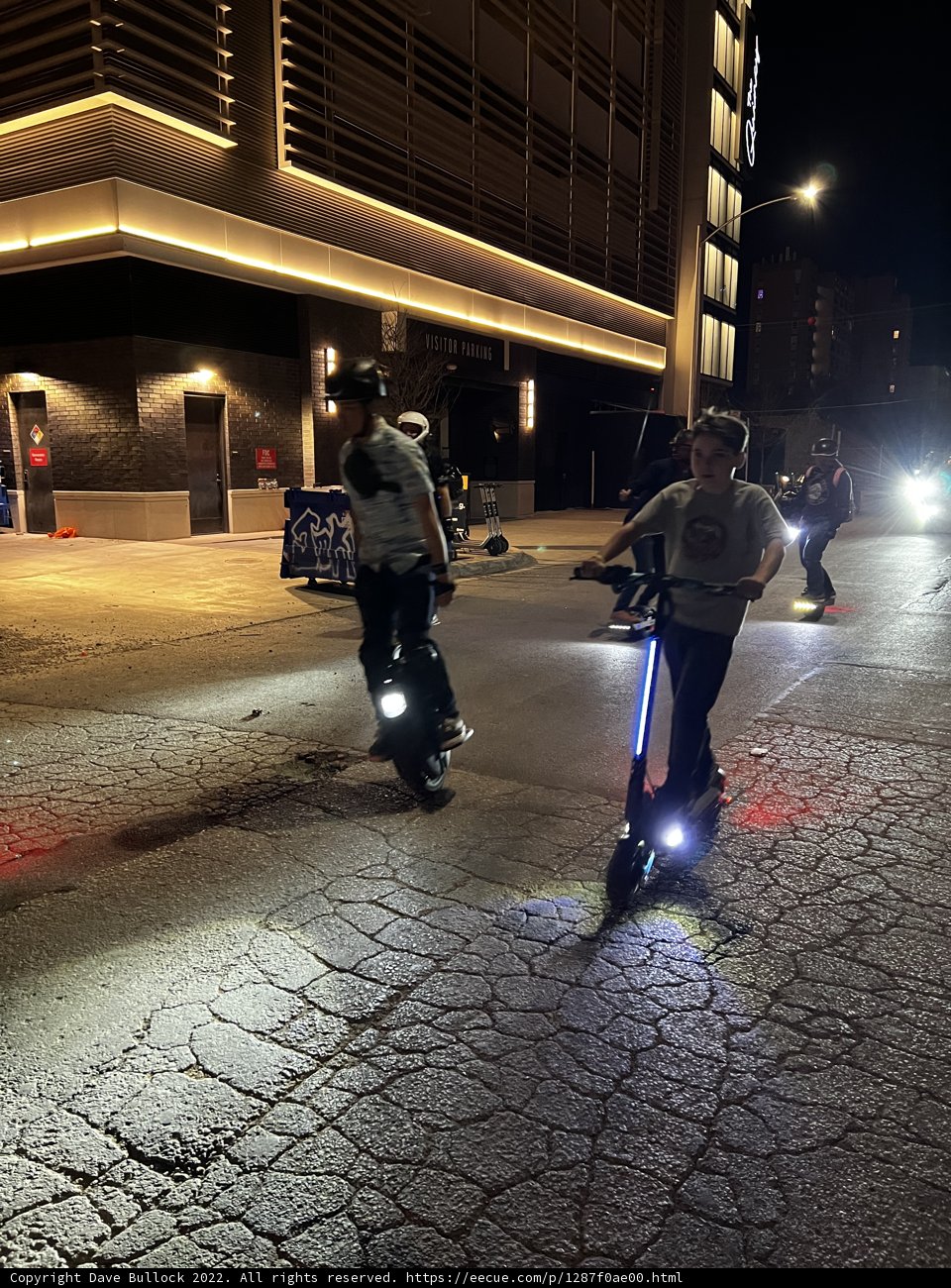 Urban Scooter Ride