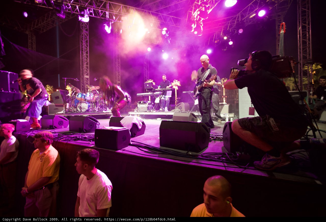 Electrifying Performance by the Urban Rock Band at Coachella 2009