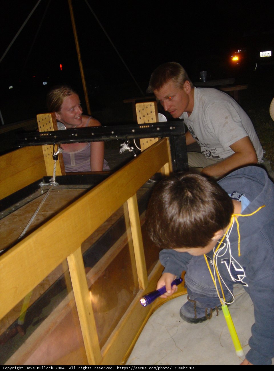 Examining the Wooden Box