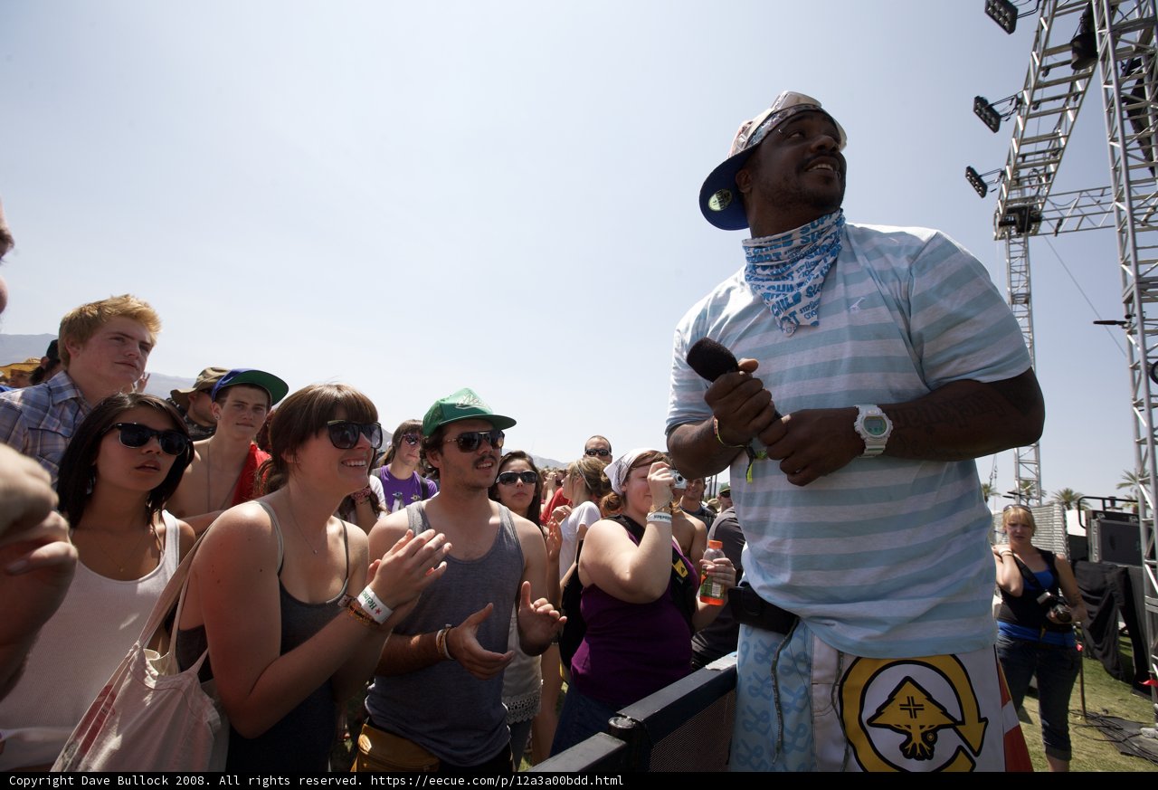 Coachella Performer Takes Center Stage
