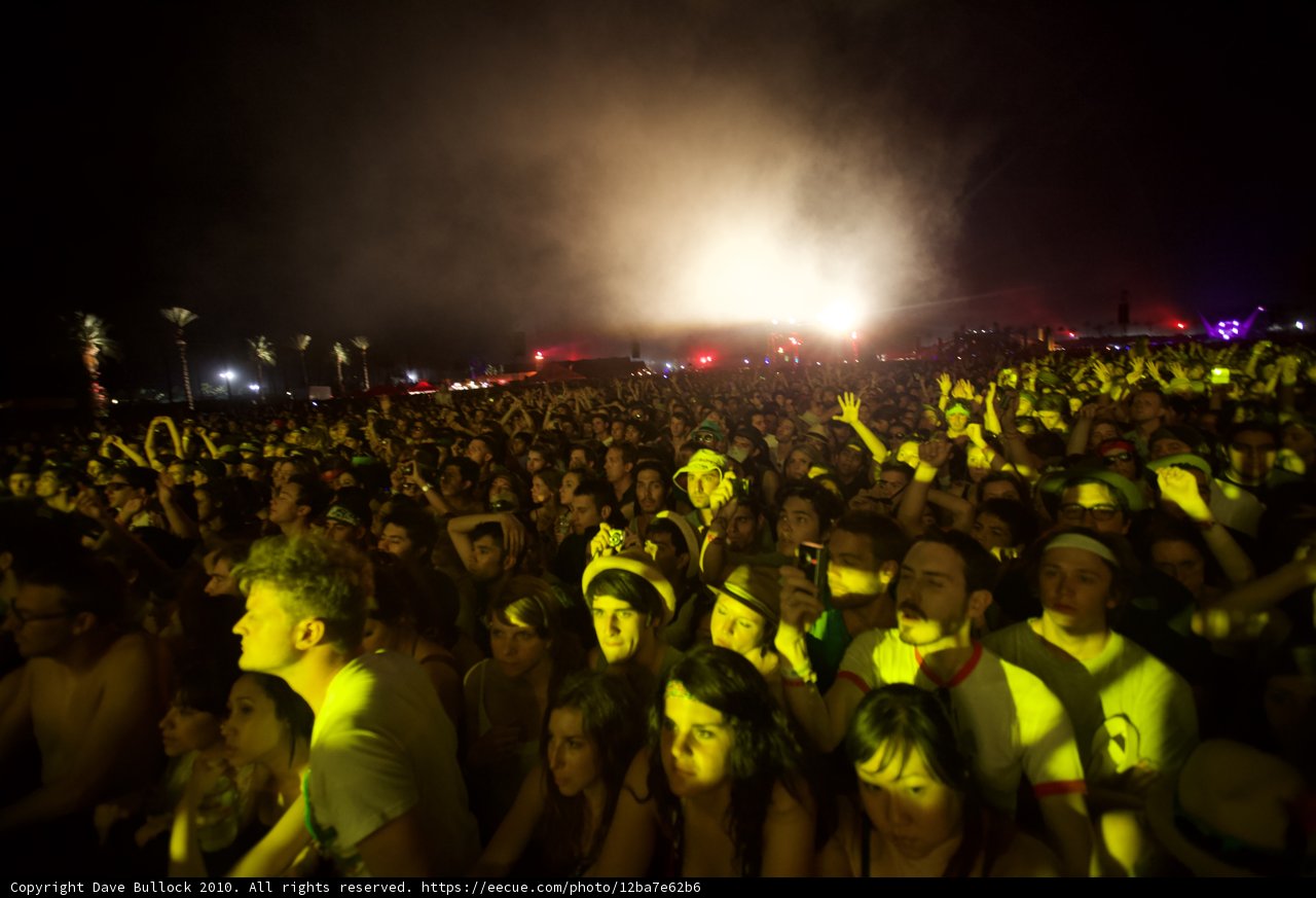 Surging Energy at Coachella Concert