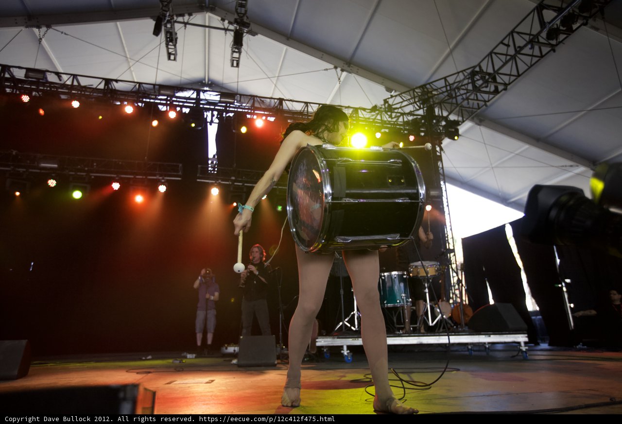 Drumming Beauty