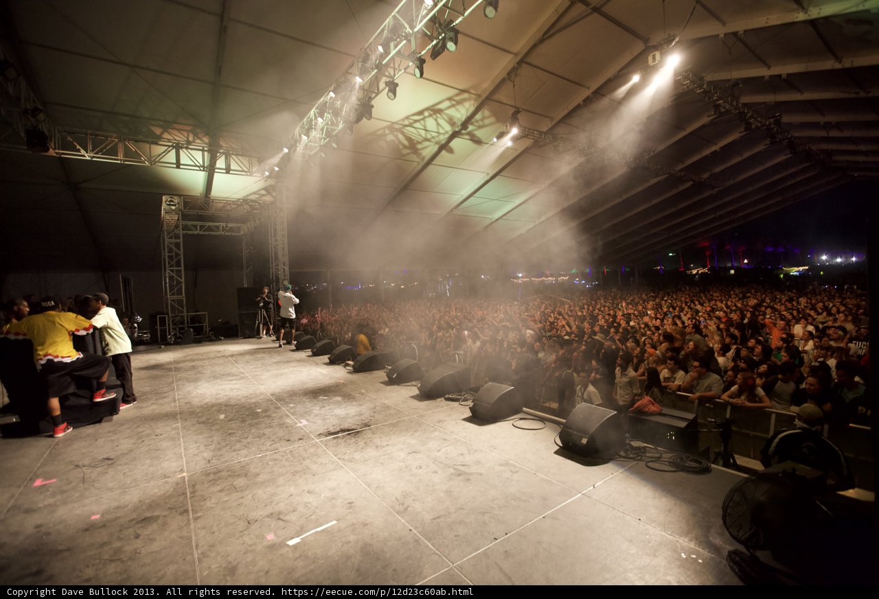 Smoke-Filled Concert at Coachella
