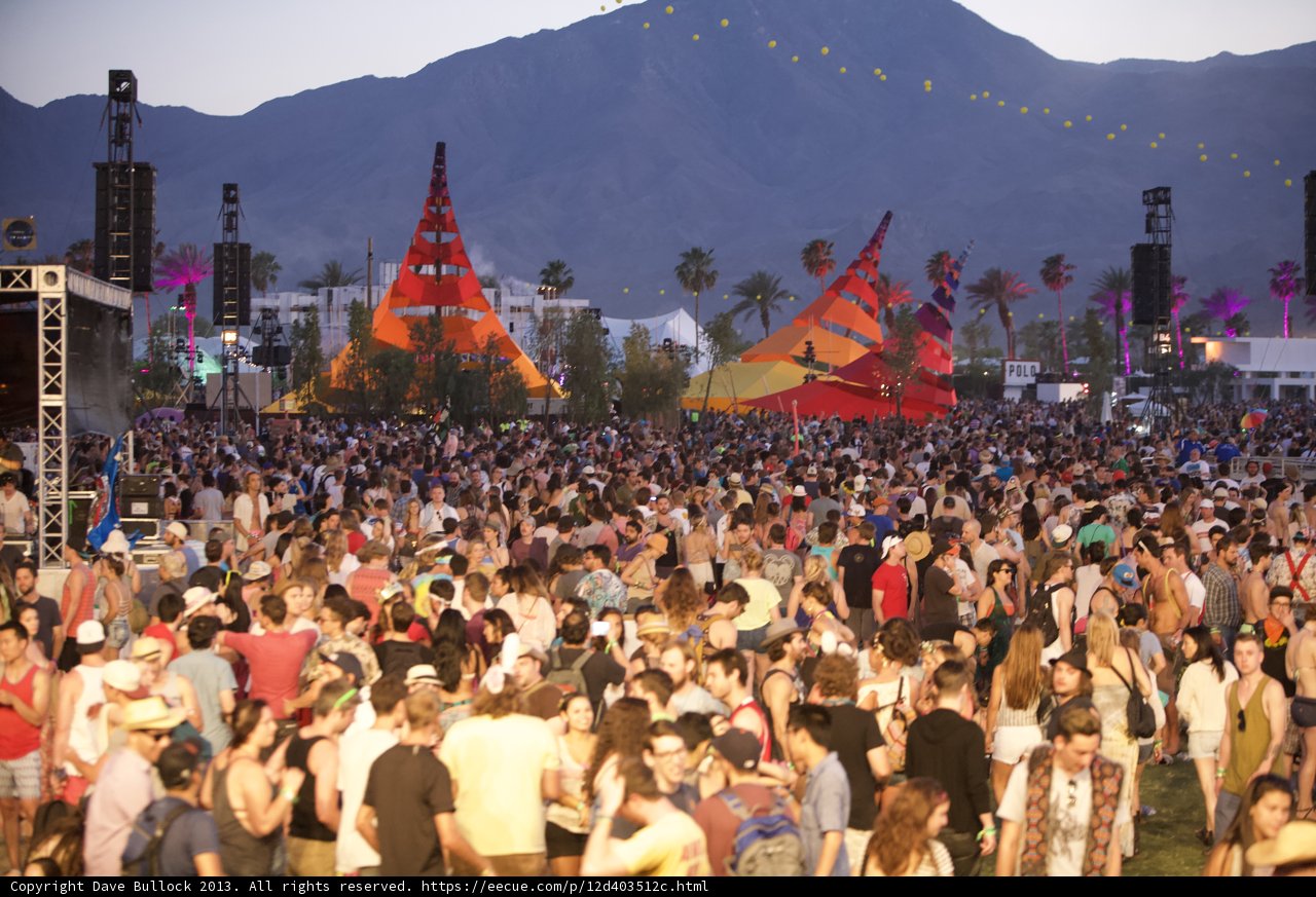 Coachella Crowd Goes Wild