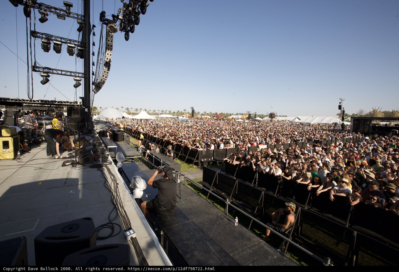 Coachella Concert Crowd