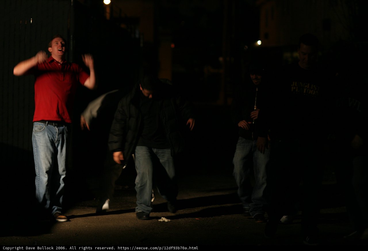 Night Dancers on Tarmac