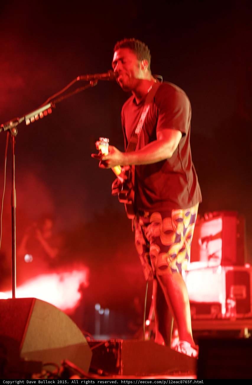 Kele Okereke Motion Blur Guitar