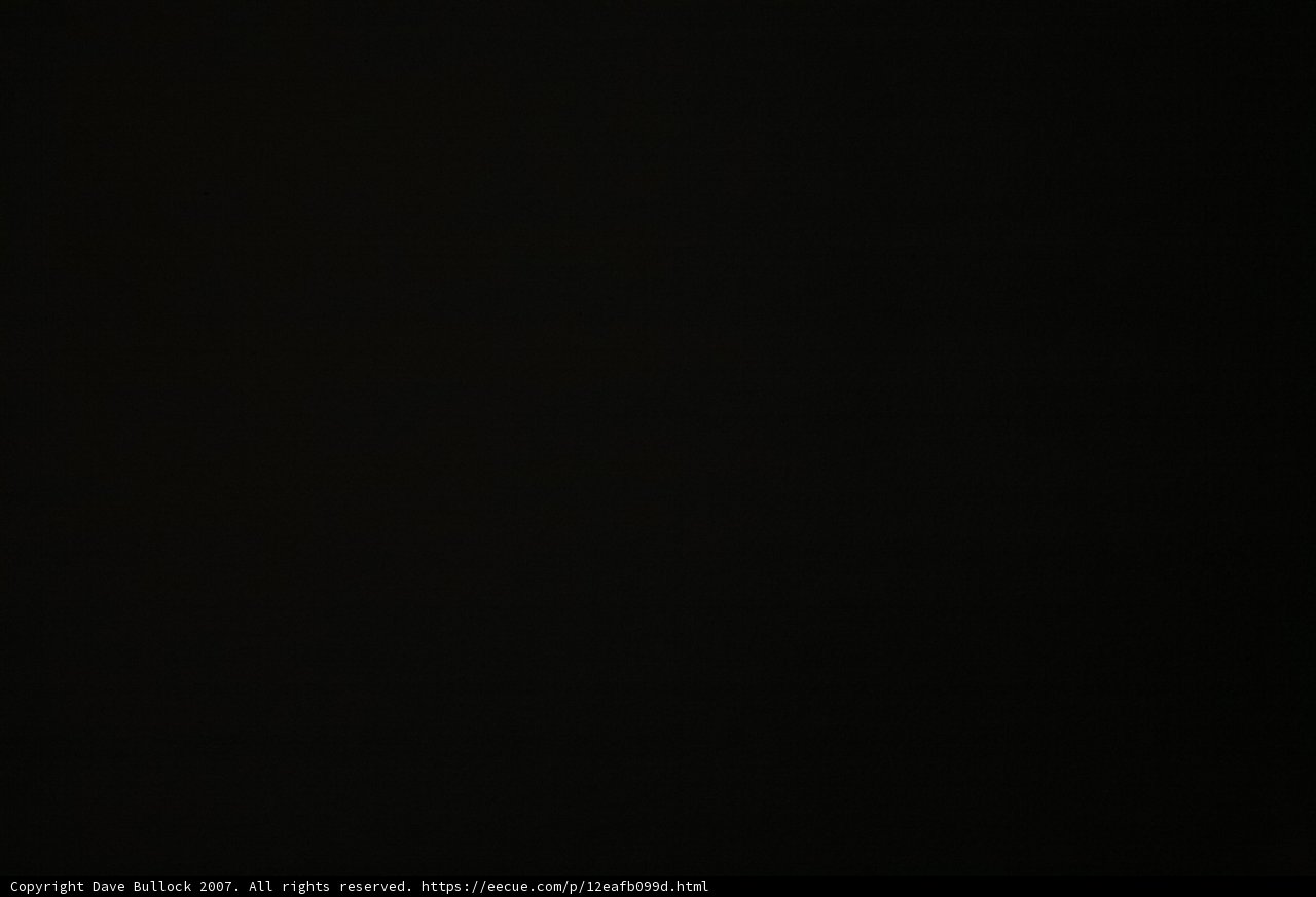 White Light Against the Night Sky