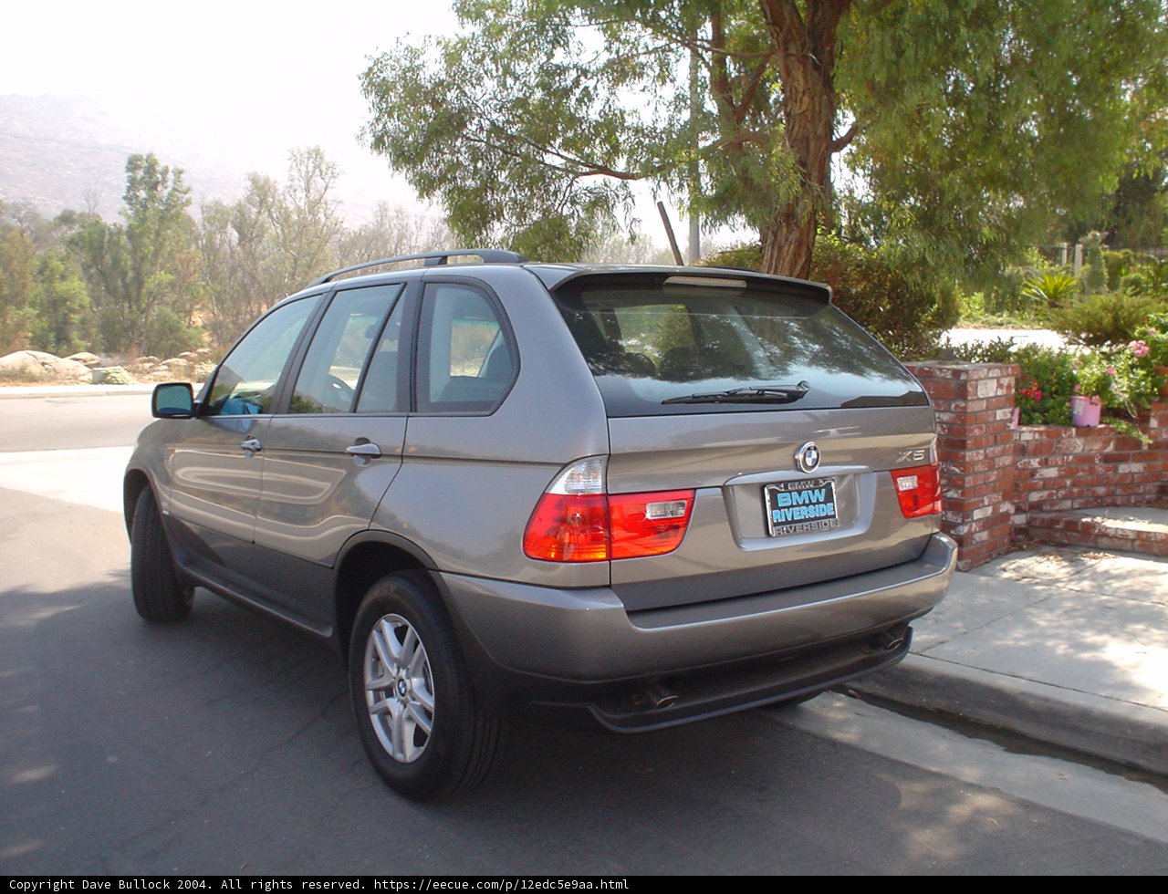Parked SUV on the Road