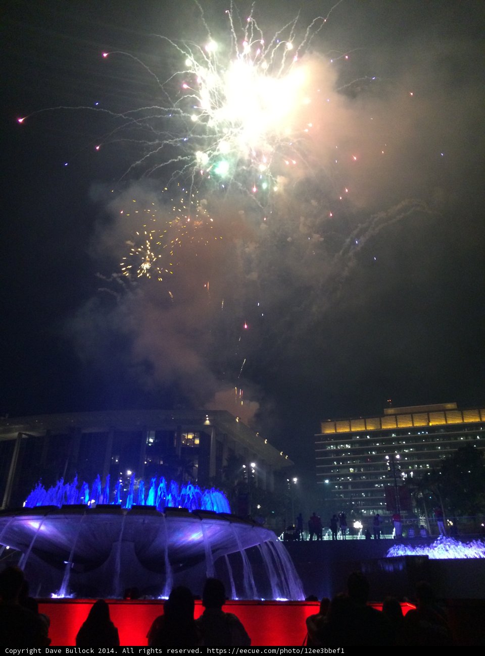 A Night of Dazzling Fireworks at Civic Center Mall