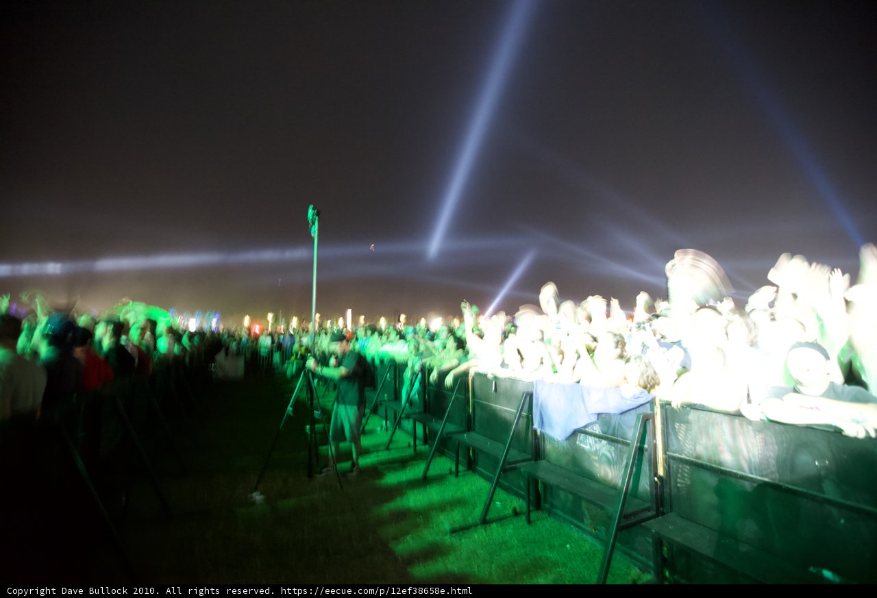 Green-Eyed Concertgoers