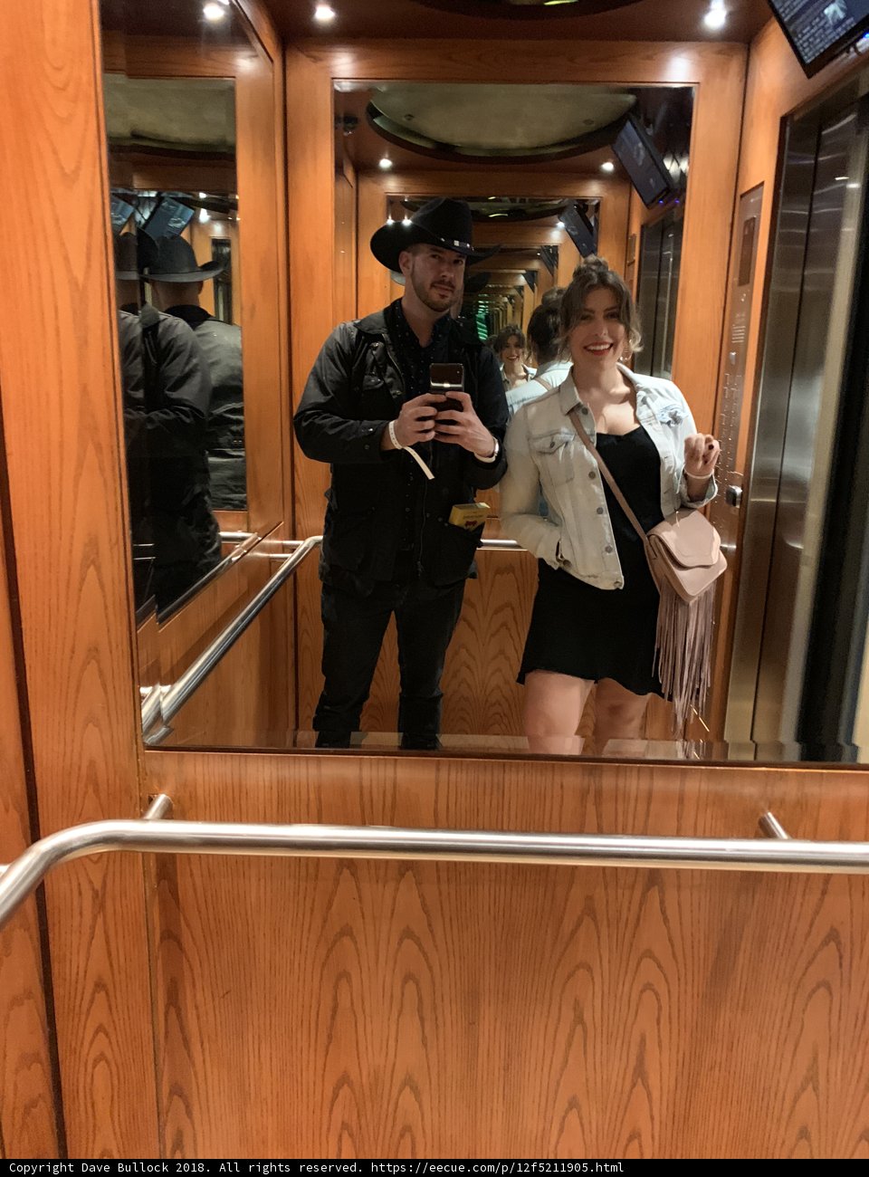 Elevator Selfie in Cuauhtémoc