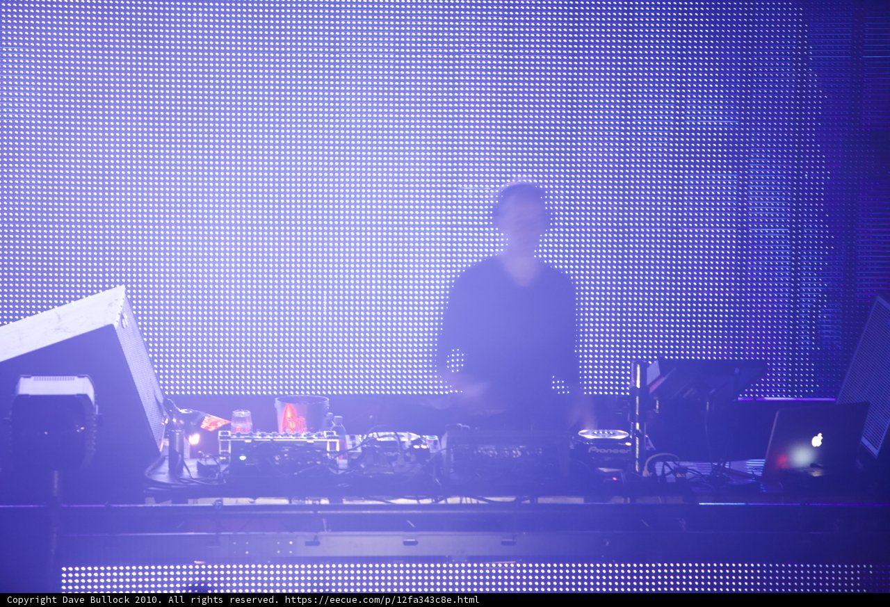 DJ Sasha Rocking the Crowd