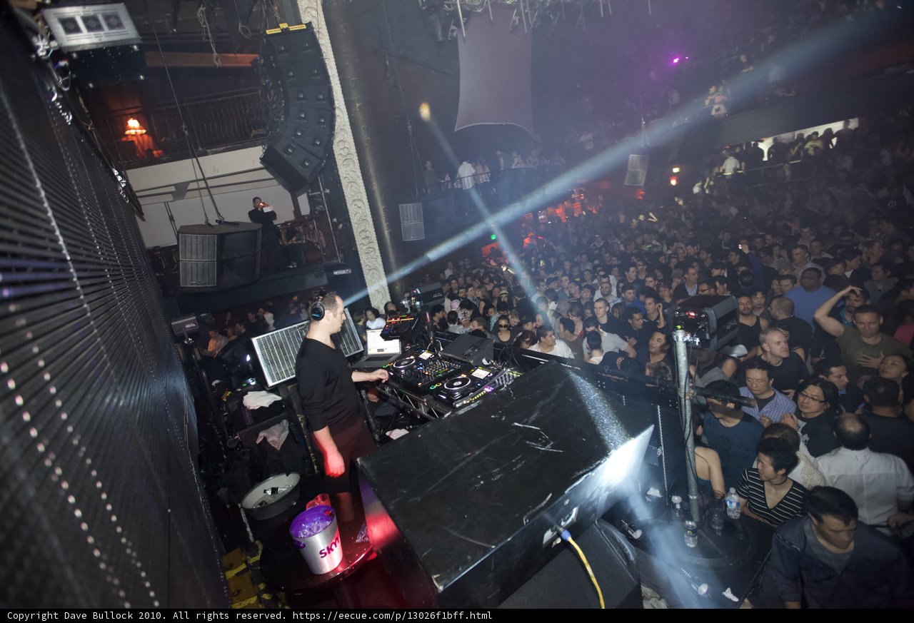 Sasha 2010 Nightclub Performance in Sierra Madre