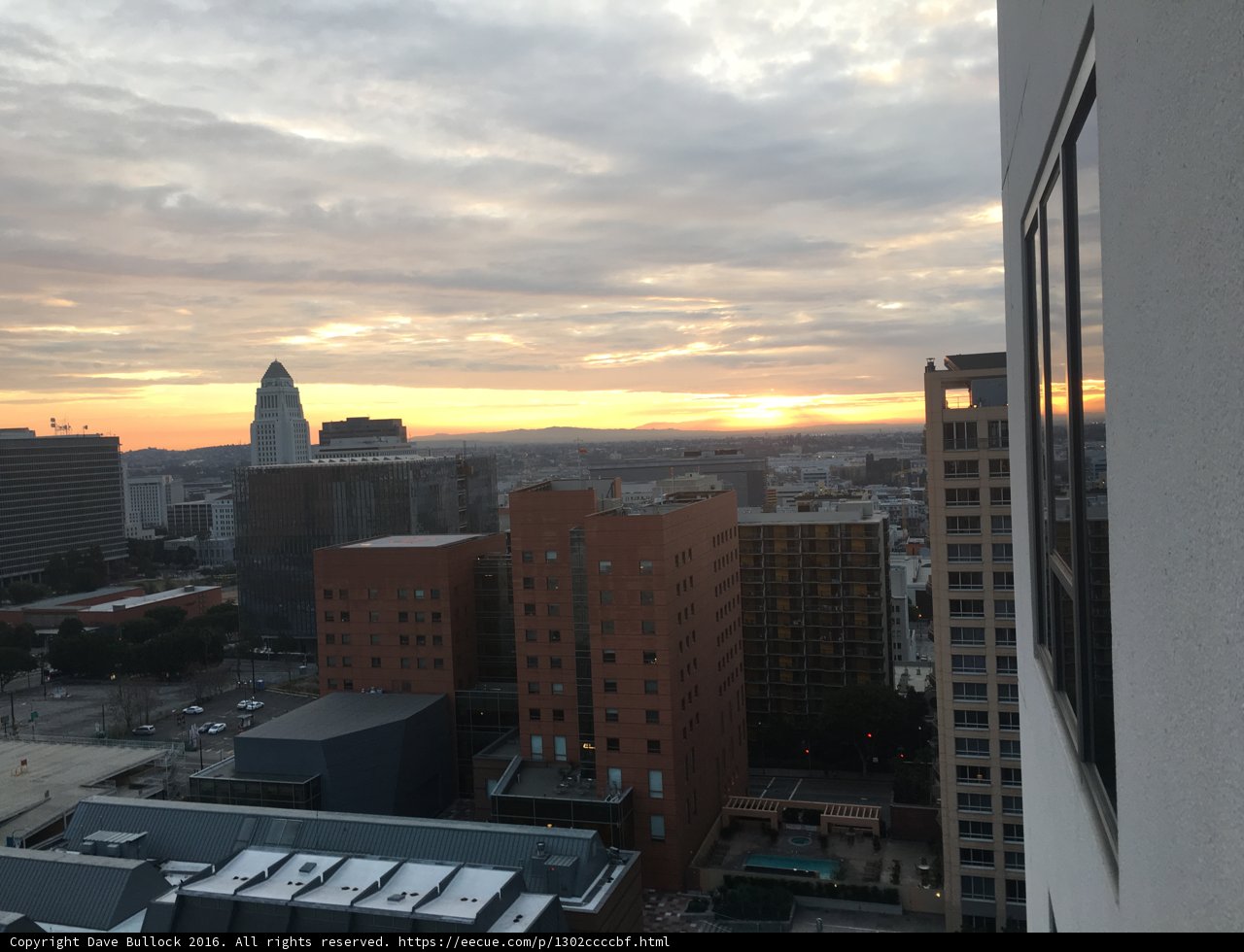 Sunset Cityscape