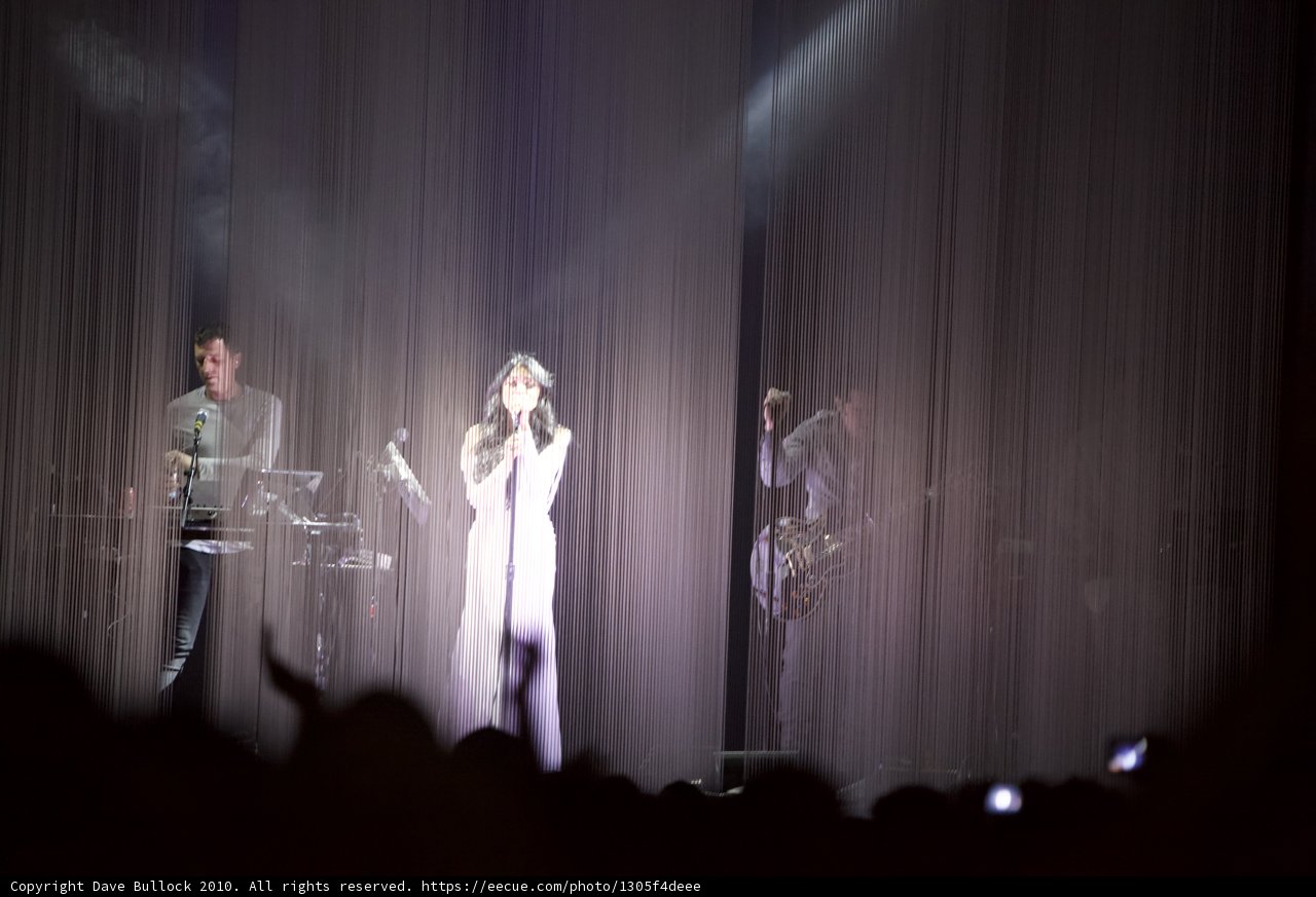 The White Dress Singer Takes the Stage