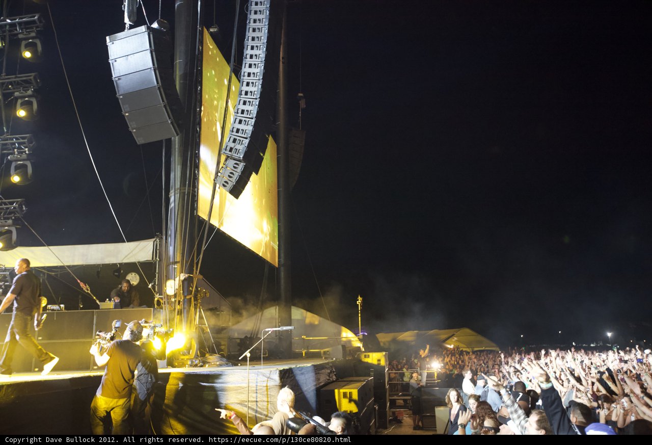 Rocking the Night Away at Coachella Concert