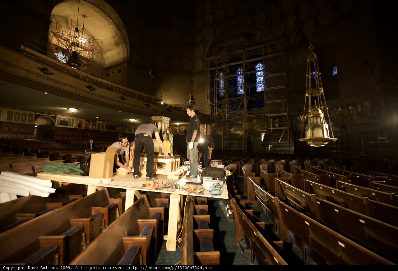 Working on the Altar