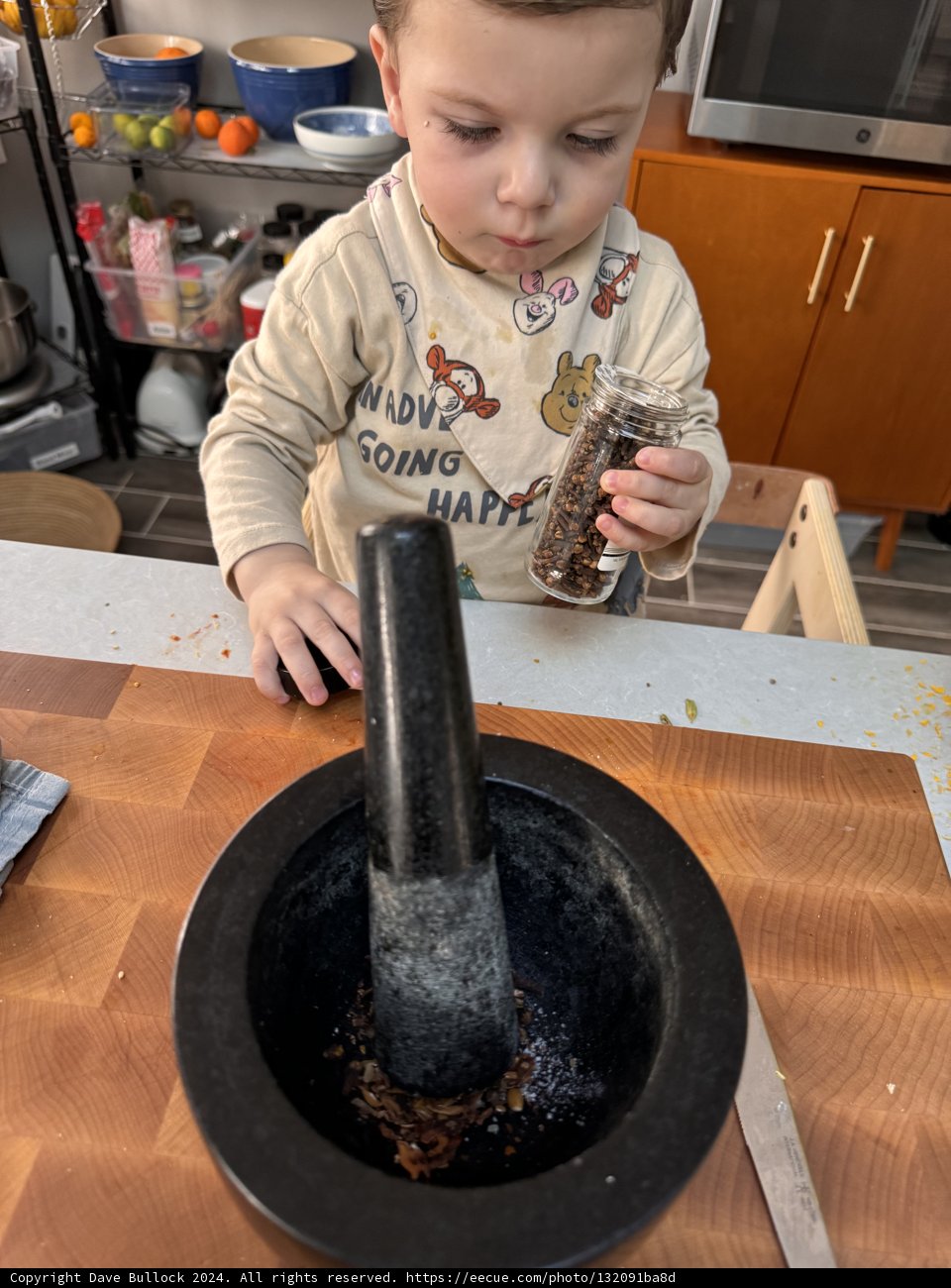 Junior Chef in Action!