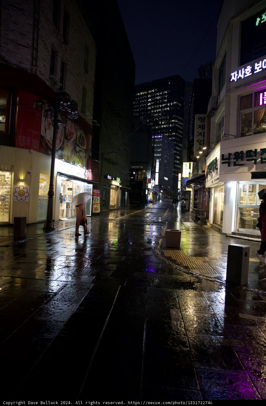 Midnight Rain in Korea