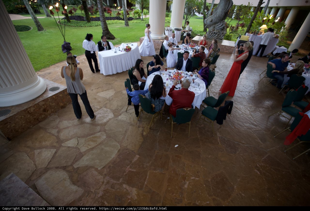 Courtyard Dining with Friends