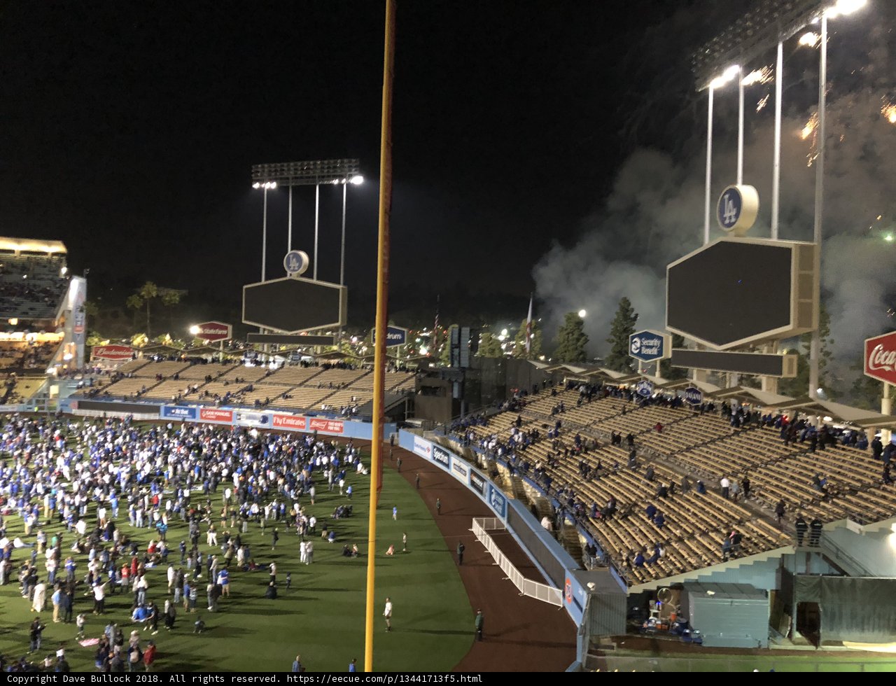 Fireworks Spectacle at Dodger Stadium