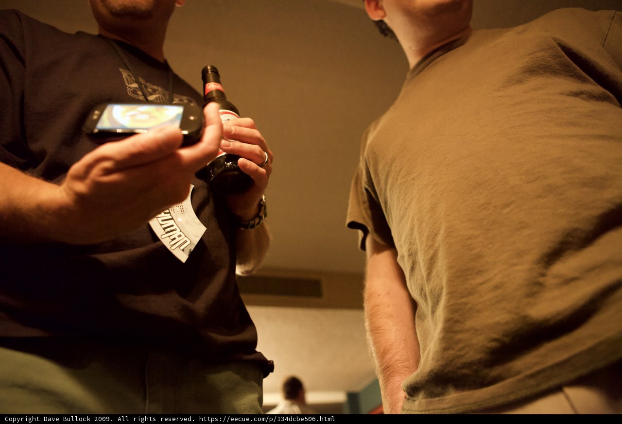 Texting Duo at Defcon 17