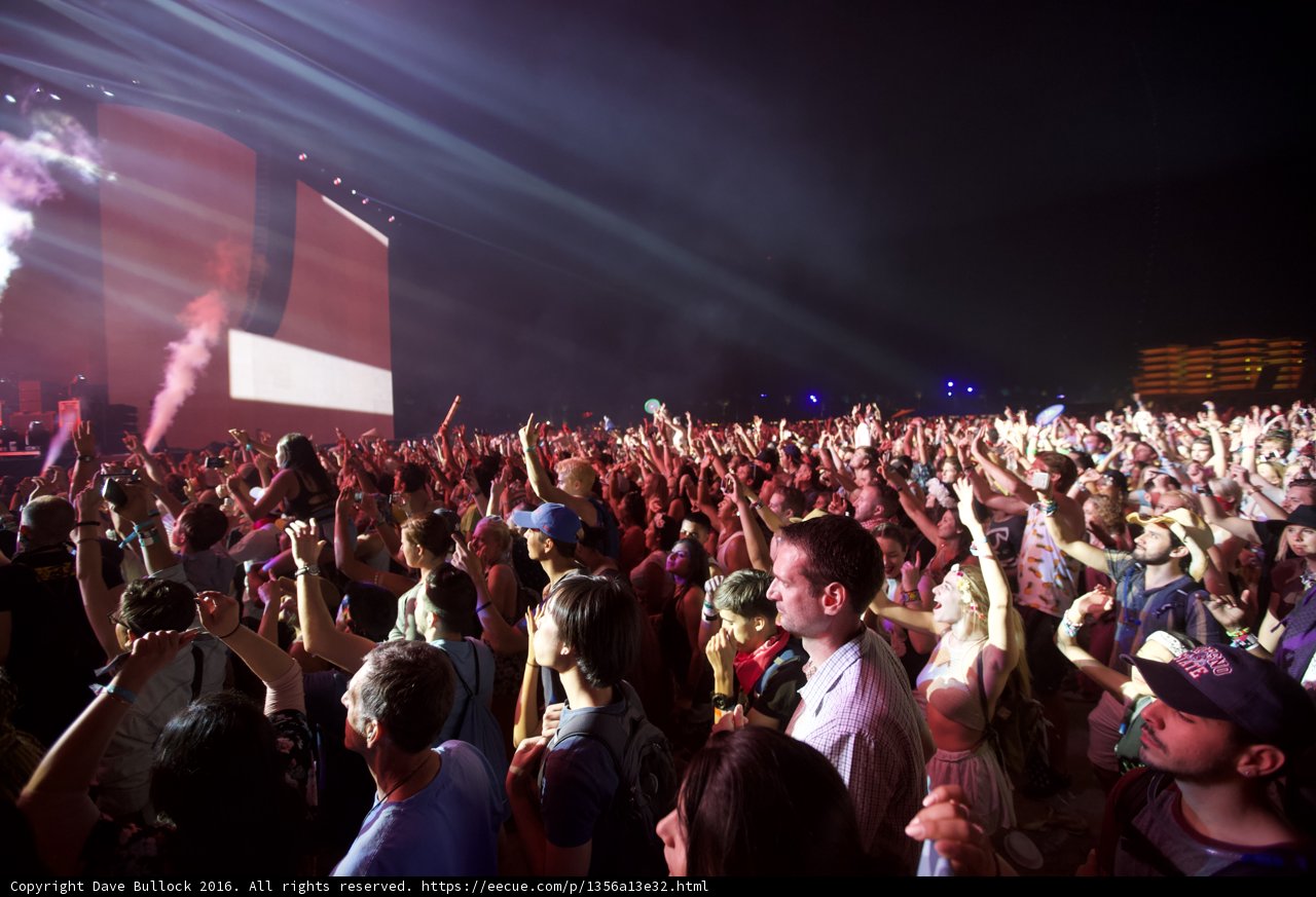 Urban Crowd at Coachella Concert