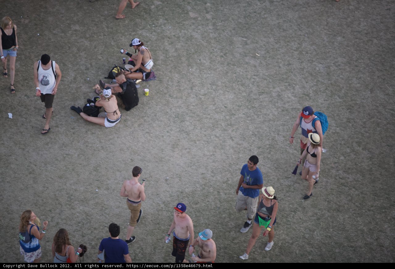 A Crowd Gathers at Coachella