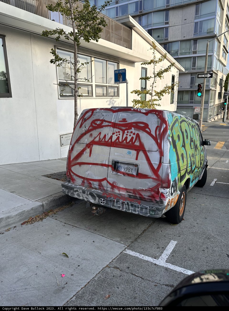 Urban Art on Wheels: A Graffiti Masterpiece