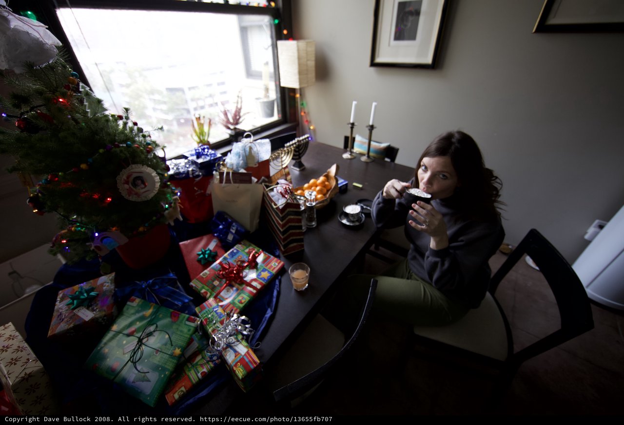 Holiday Celebration with Christmas and Hanukkah Traditions