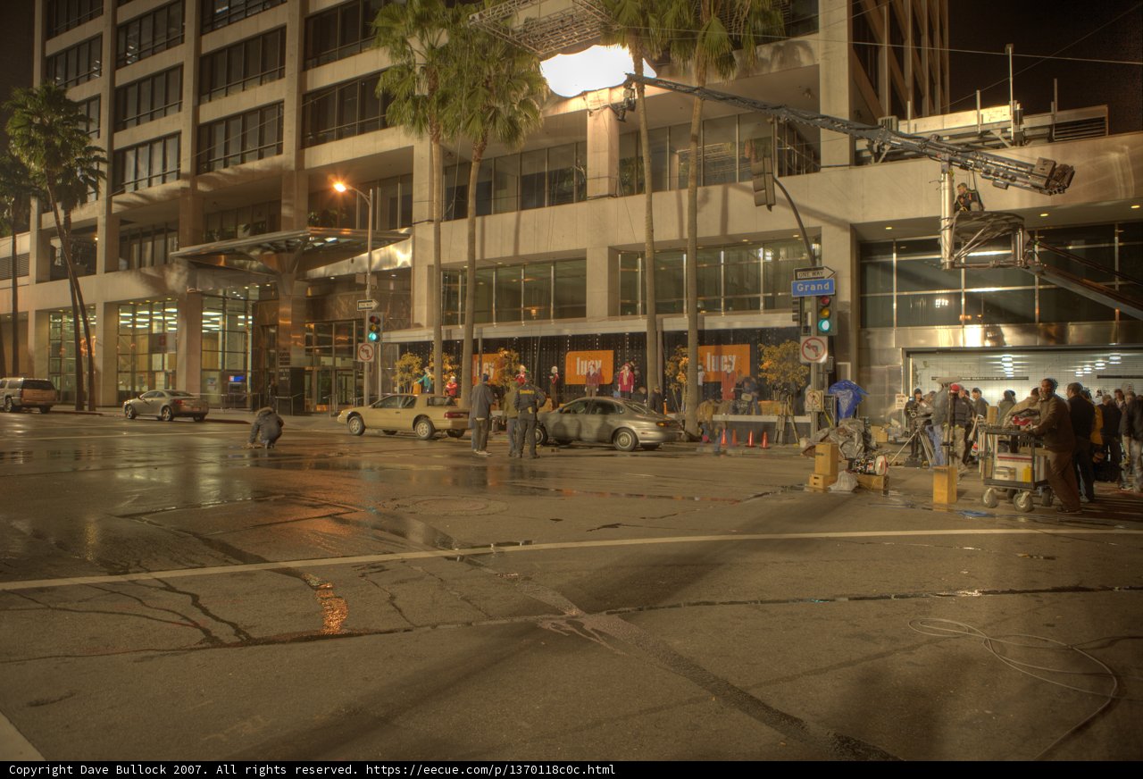Busy City Intersection