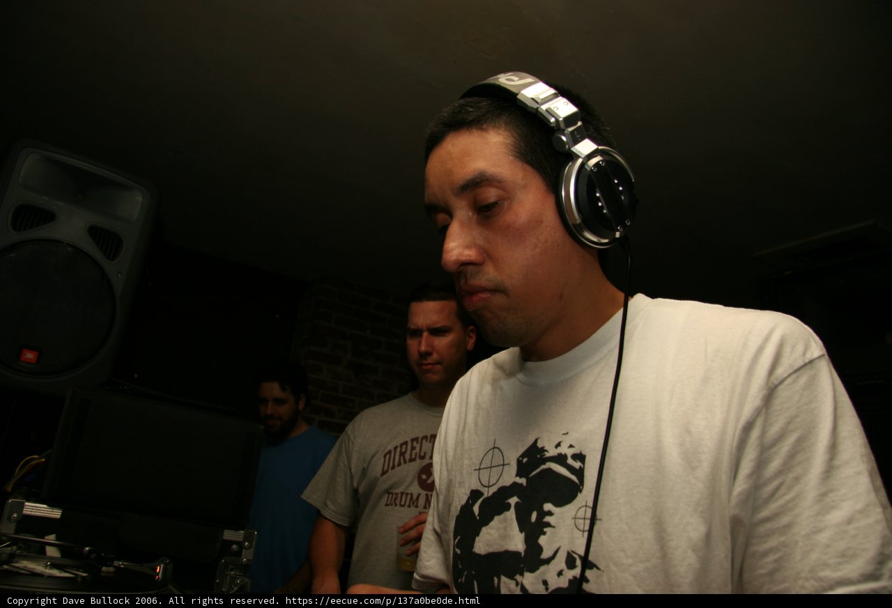 The DJ and his Entourage
