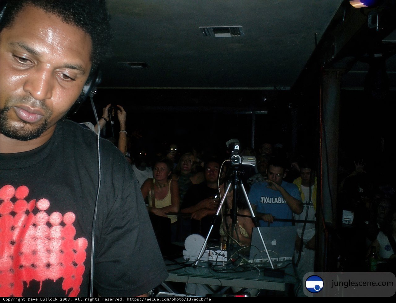 Party Man with Headphones