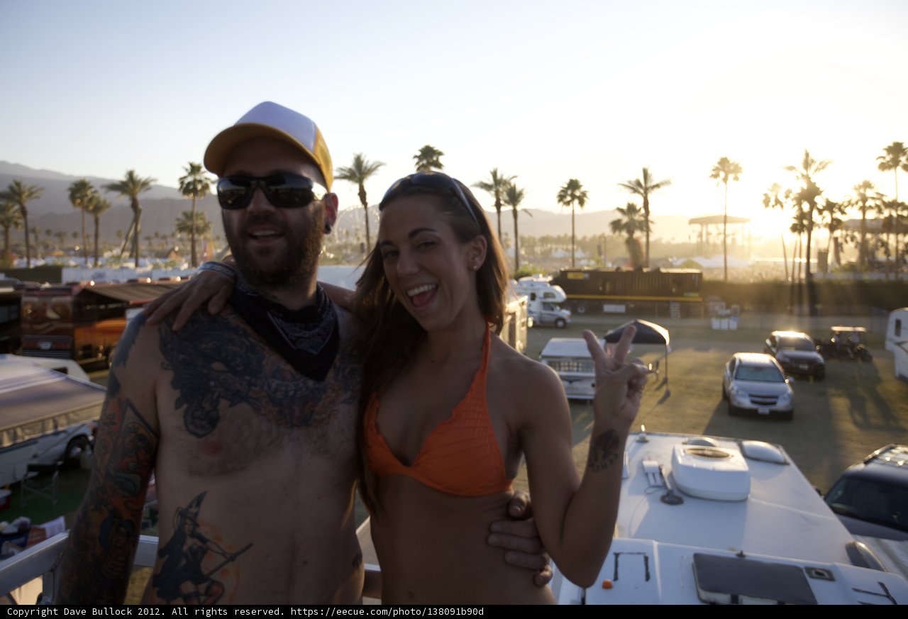 Beachside Bikini Pose