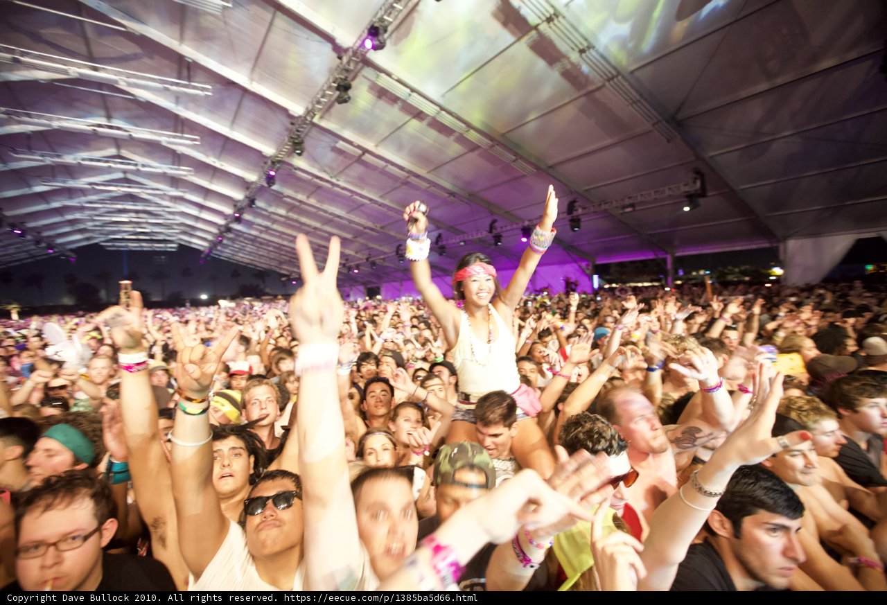 Urban Concert Crowd