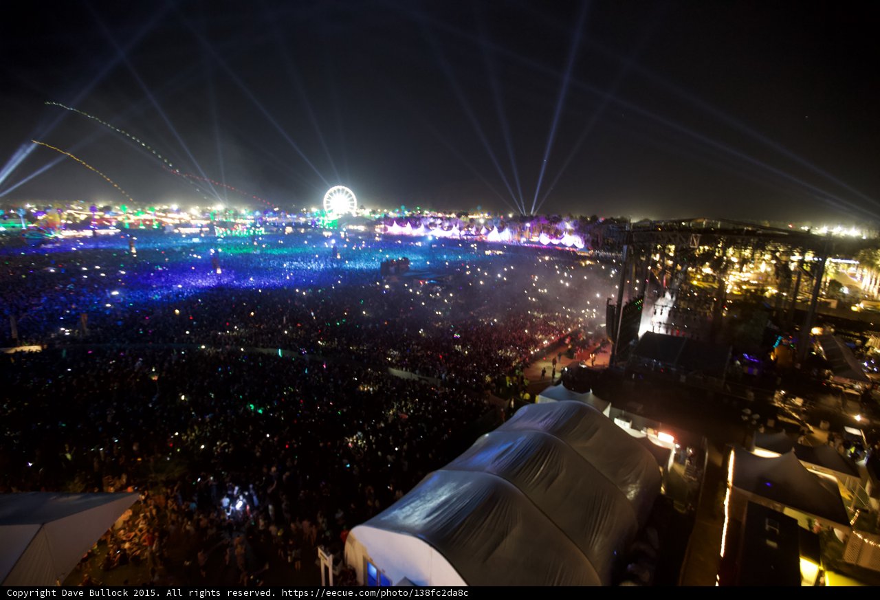 Lights, Lasers and a Metropolis Crowd