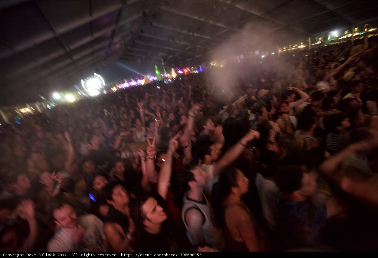 Coachella Crowd Goes Wild