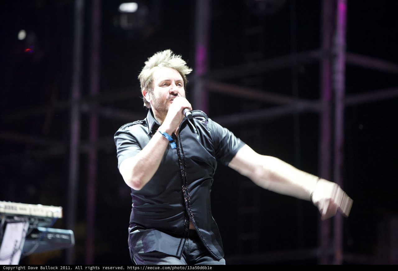 Simon Le Bon rocks the stage at Coachella 2011