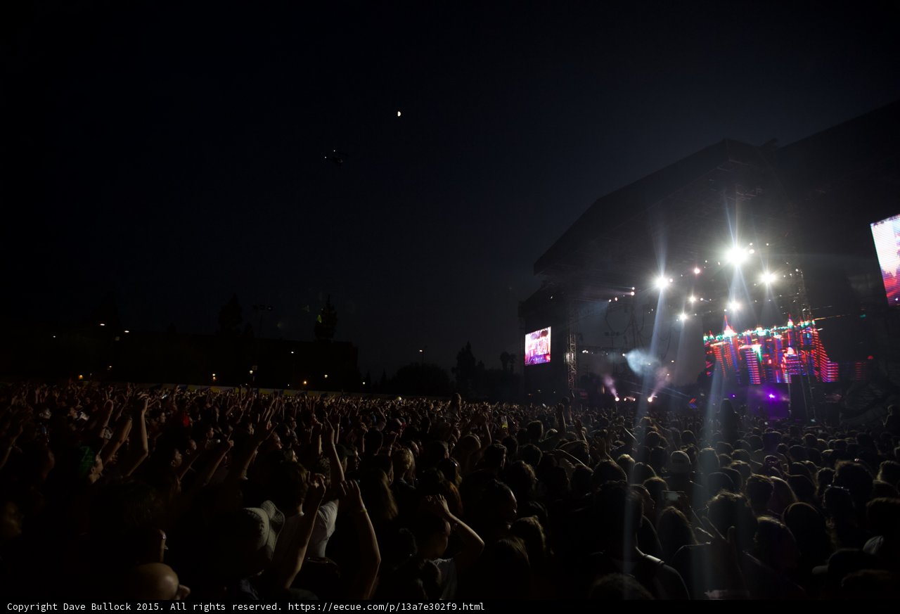 Main Stage Wide Drone Moon Haze