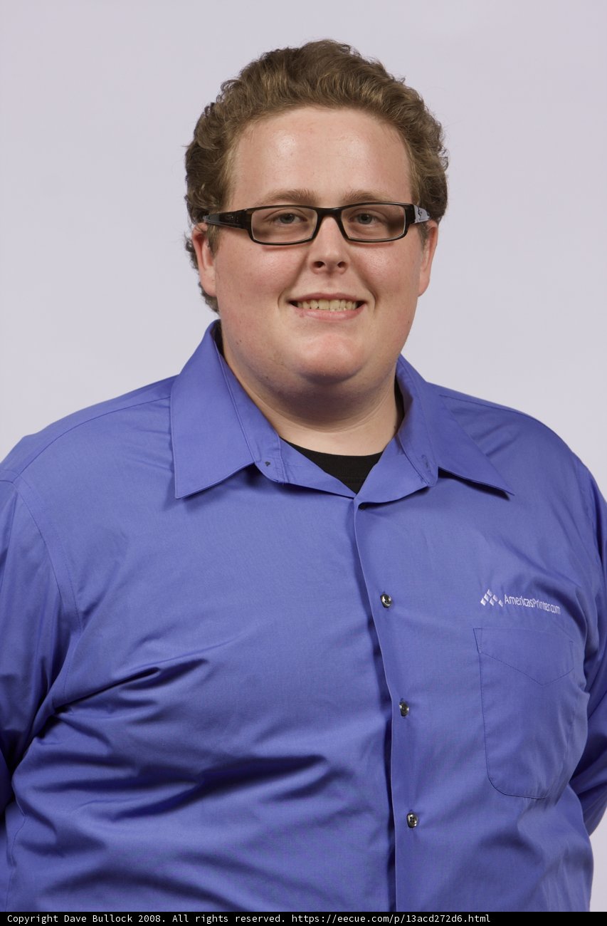 Blue Shirt, Happy Smile