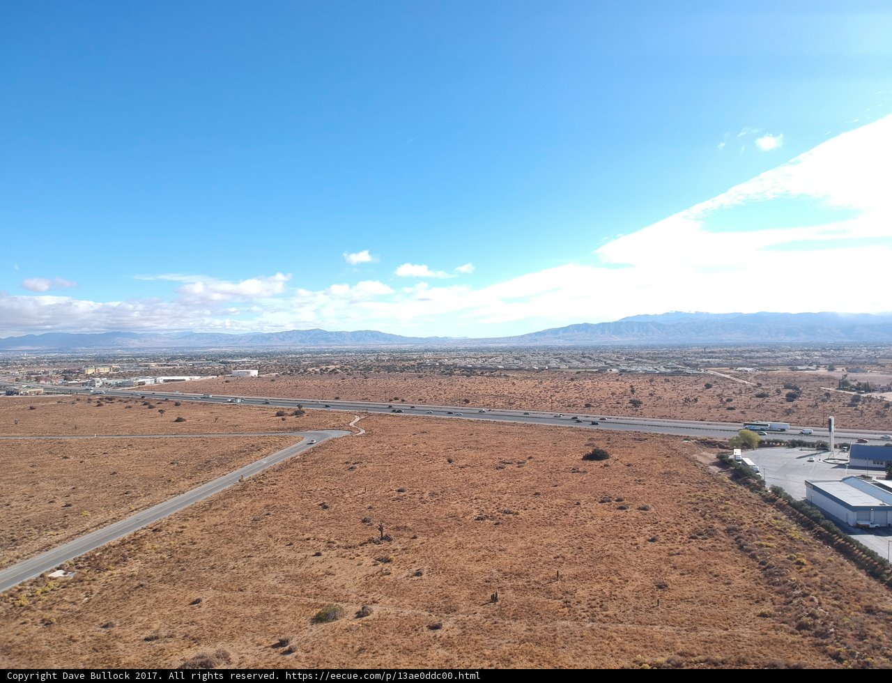 Highway Through the Mojave Desert
