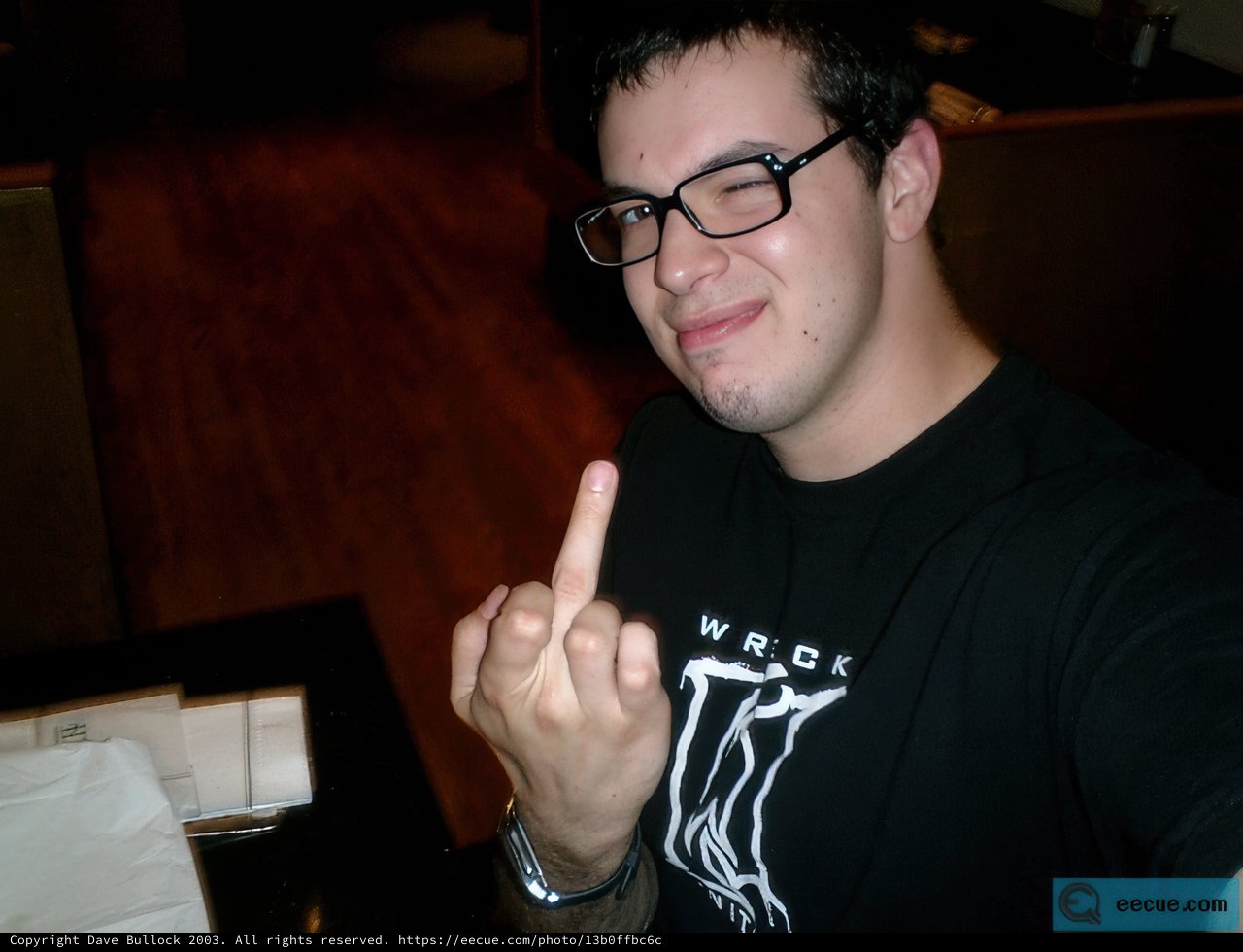 Dave B: Portrait of a Man with Glasses