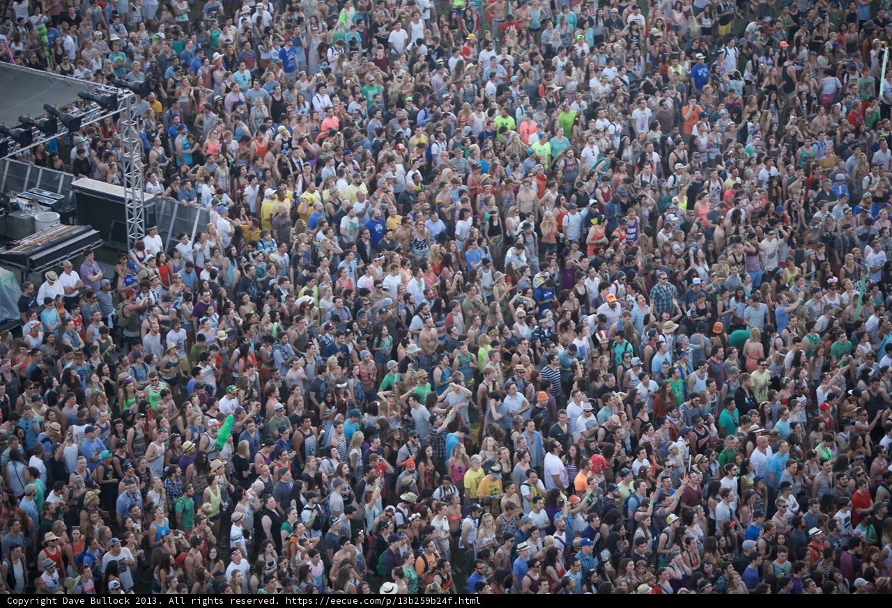 The 46-Person Crowd at Coachella