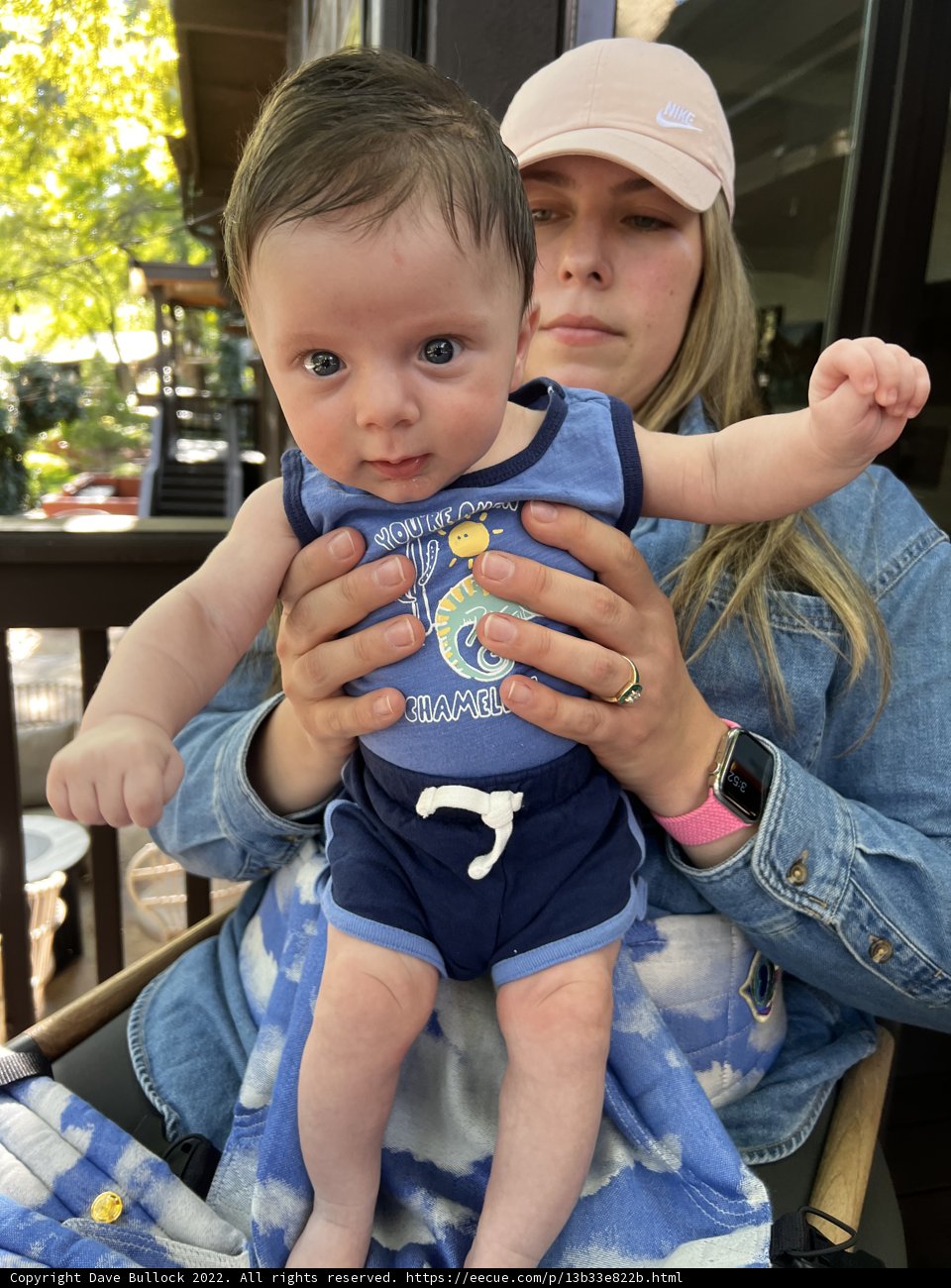 A Loving Moment with Baby Wesley