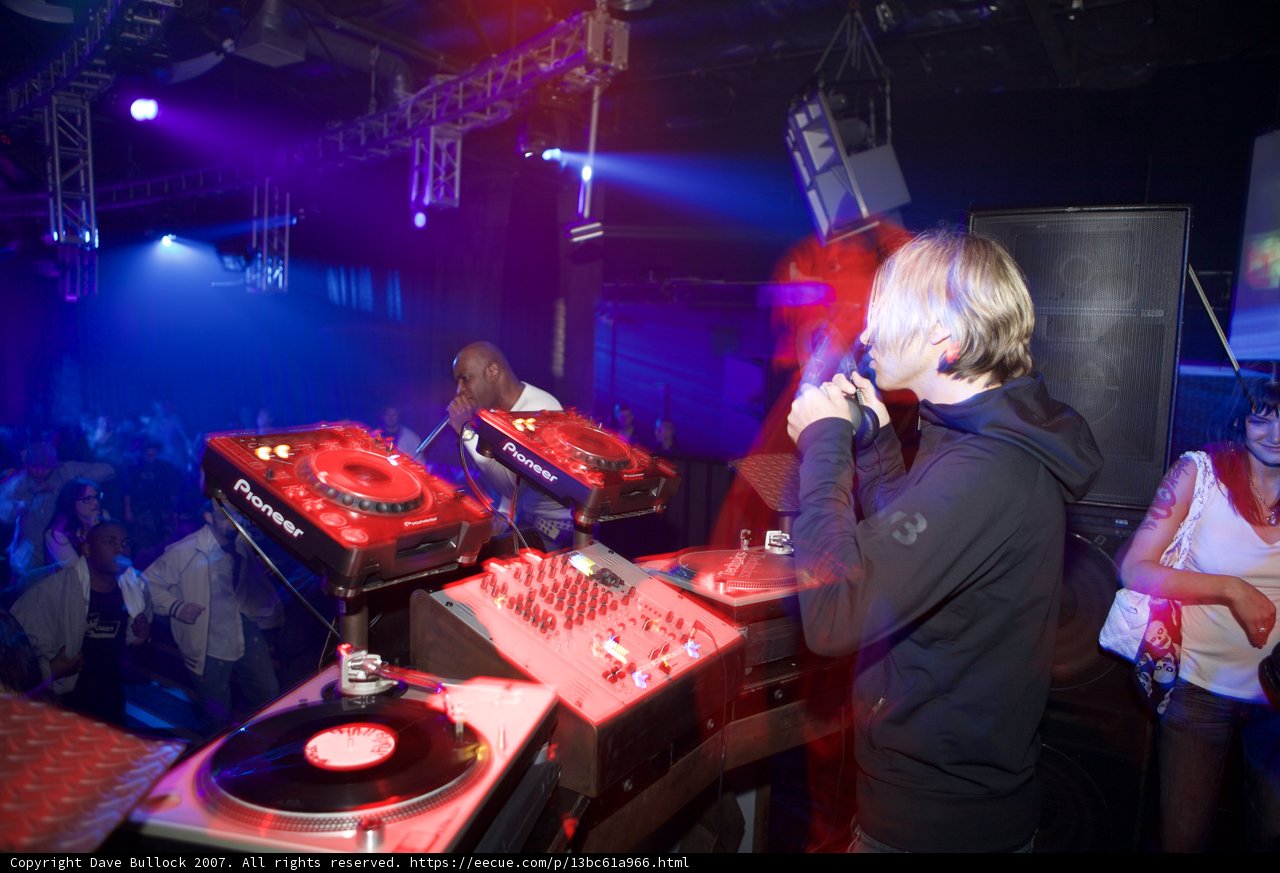 DJ at the Funktion Night Club