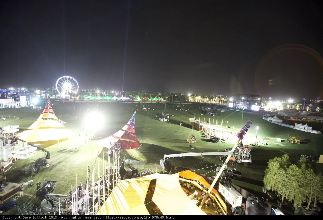 Carnival lights shine bright at Coachella