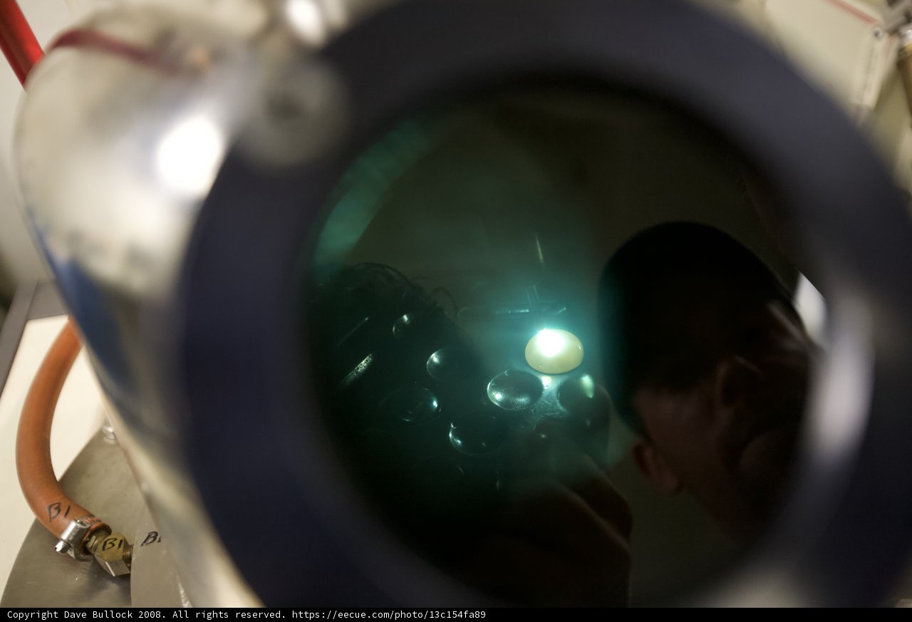 Mirror Reflection with a Shining Sphere